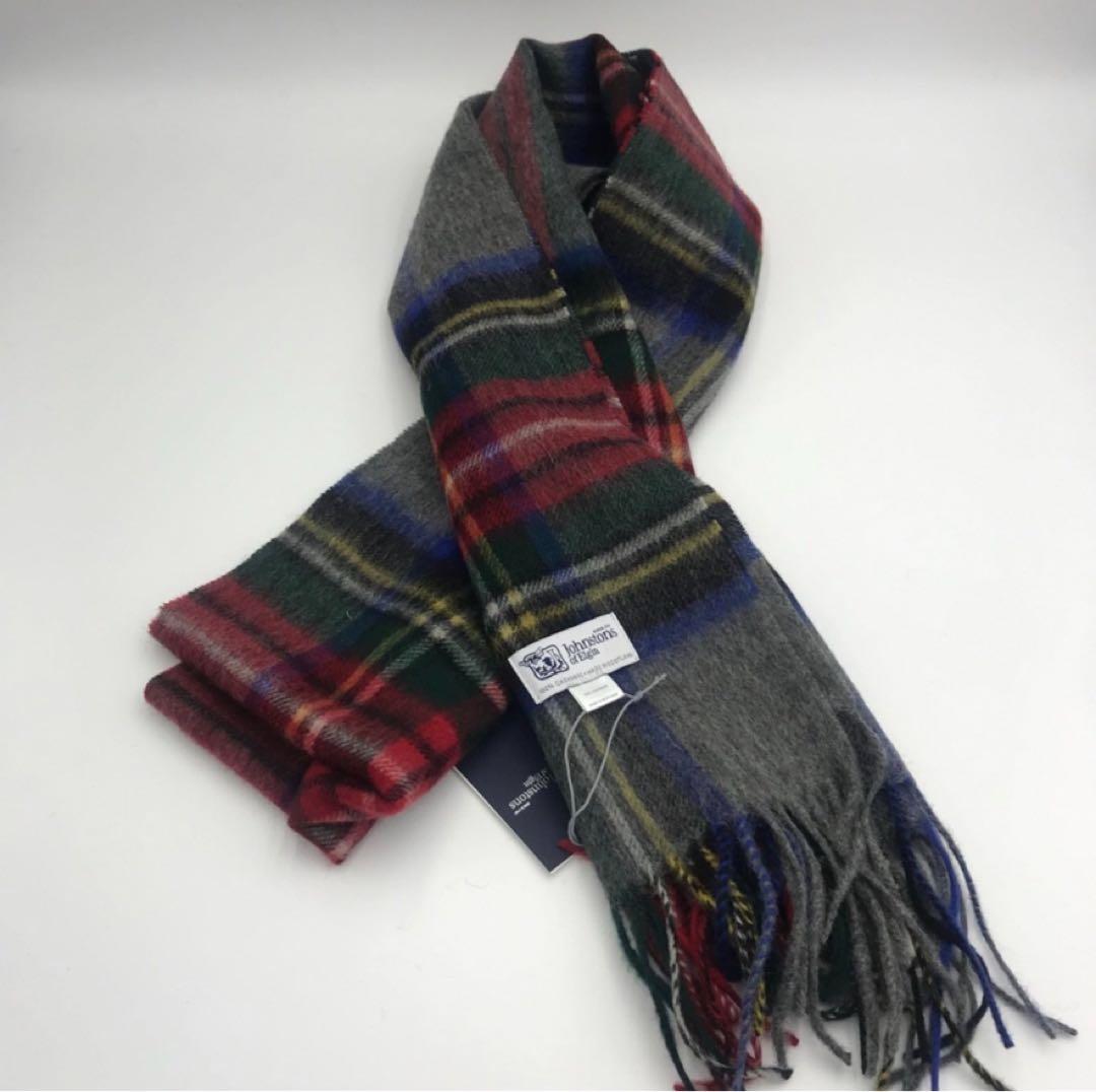 好*︎様 Johnstons　カシミヤ　大判　マフラー　ストール　グレースチュア