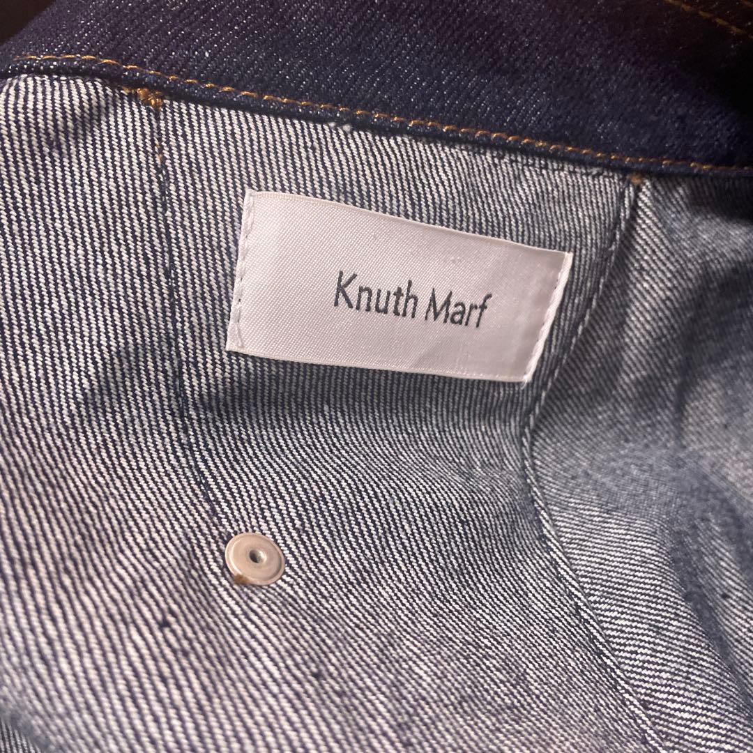 ダークブルー デニムジャケット・フレアパンツセット