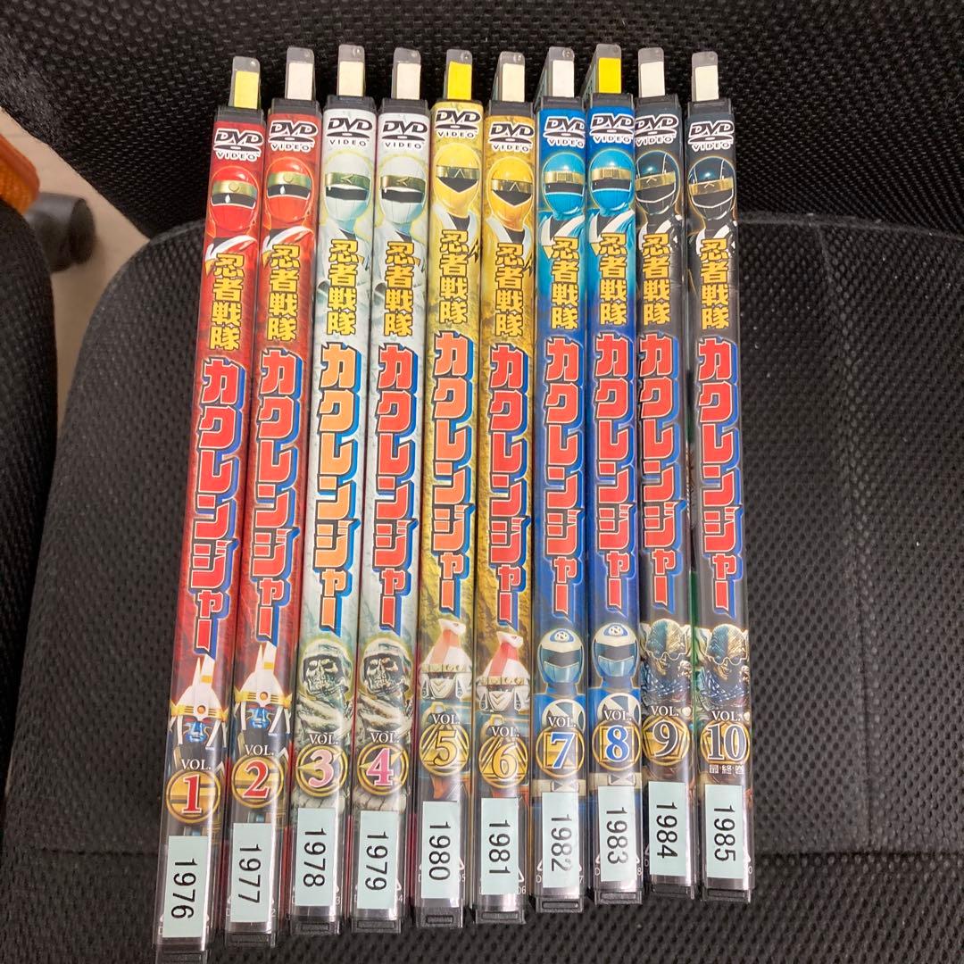 【レンタル落ち】　忍者戦隊カクレンジャー　全10巻