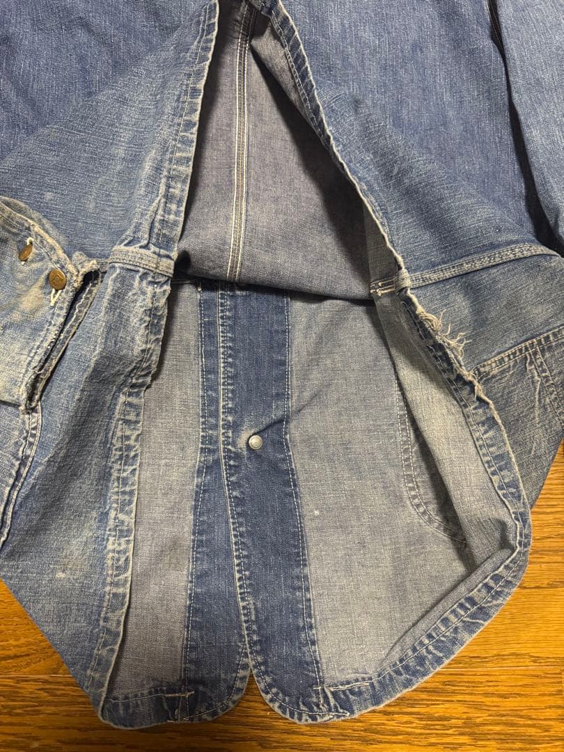 入*ば様 Lee デニムカバーオール　ビンテージ　91-j ロングL