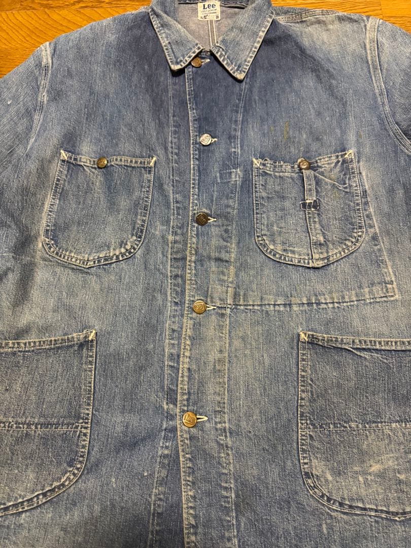 入*ば様 Lee デニムカバーオール　ビンテージ　91-j ロングL