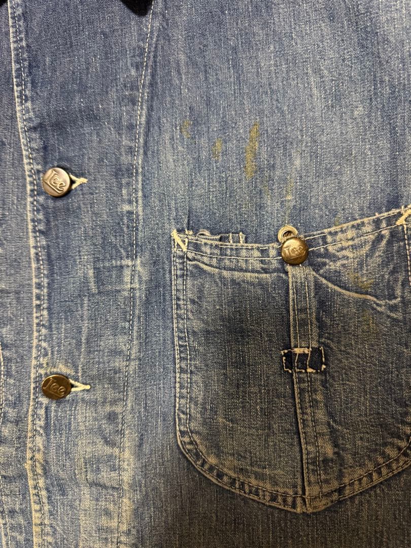 入*ば様 Lee デニムカバーオール　ビンテージ　91-j ロングL