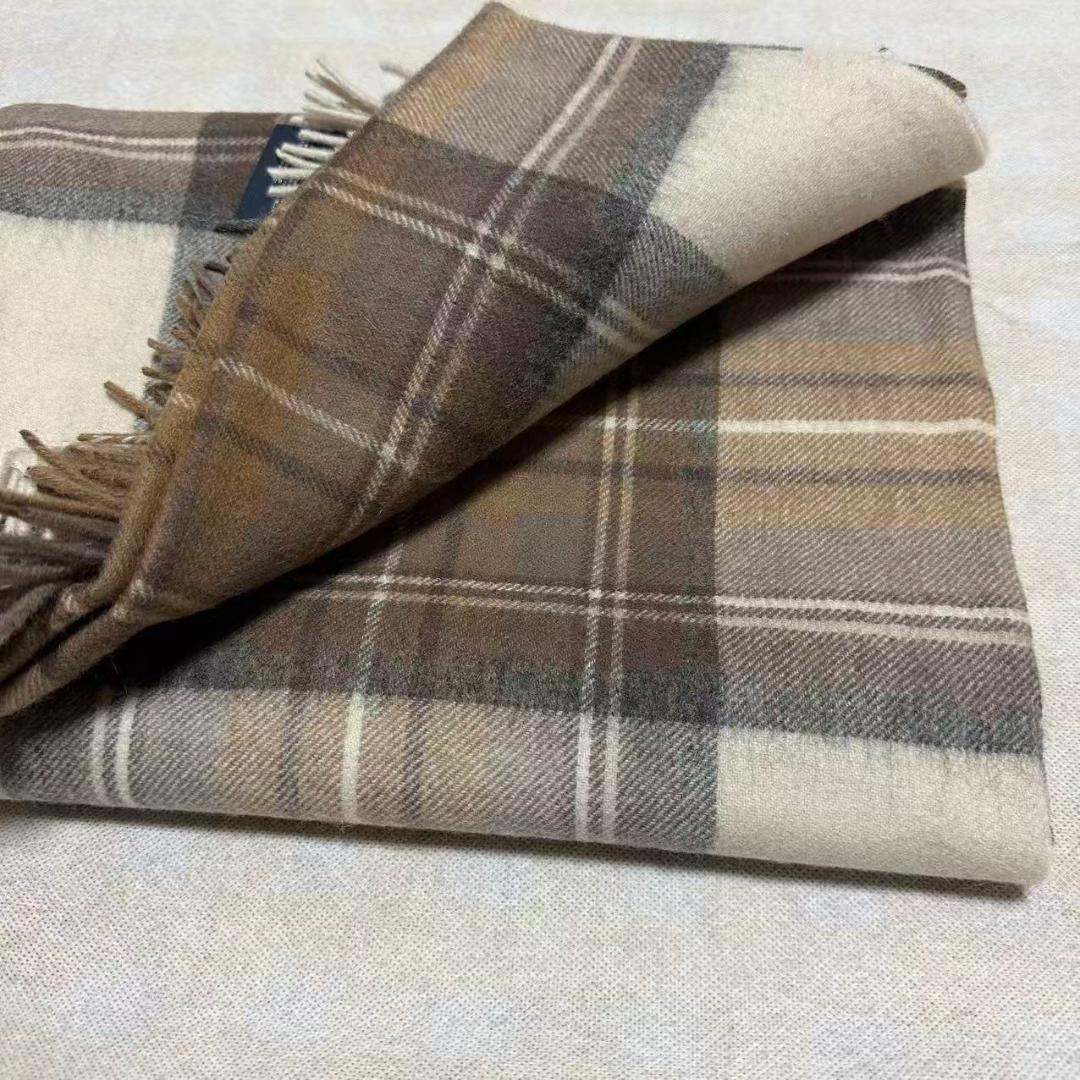 い*ご様 Johnstons ジョンストンズ カシミア 大判 チェック ストール