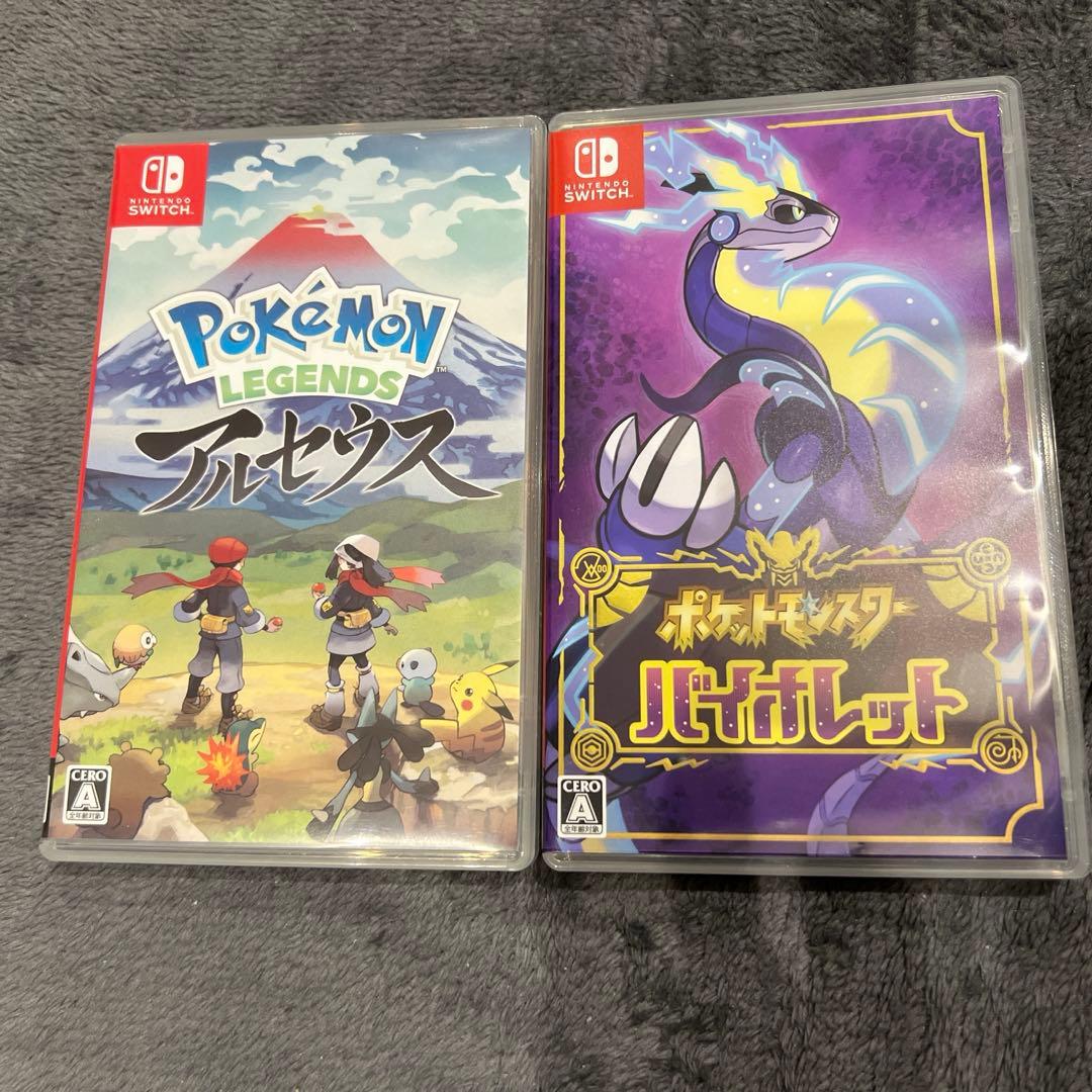 ニンテンドースイッチ ポケモンソフト 2点