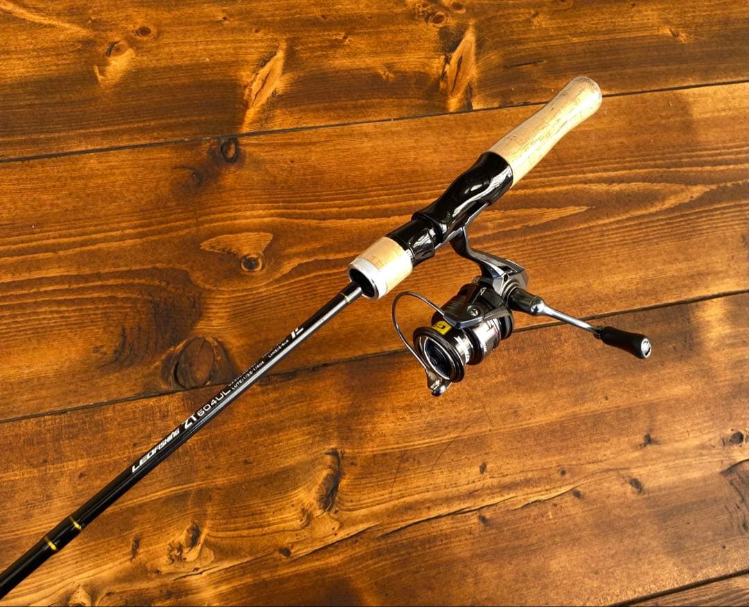 トラウトセット　スピニング　パックロッド　604UL 523UL 長さ調節可能