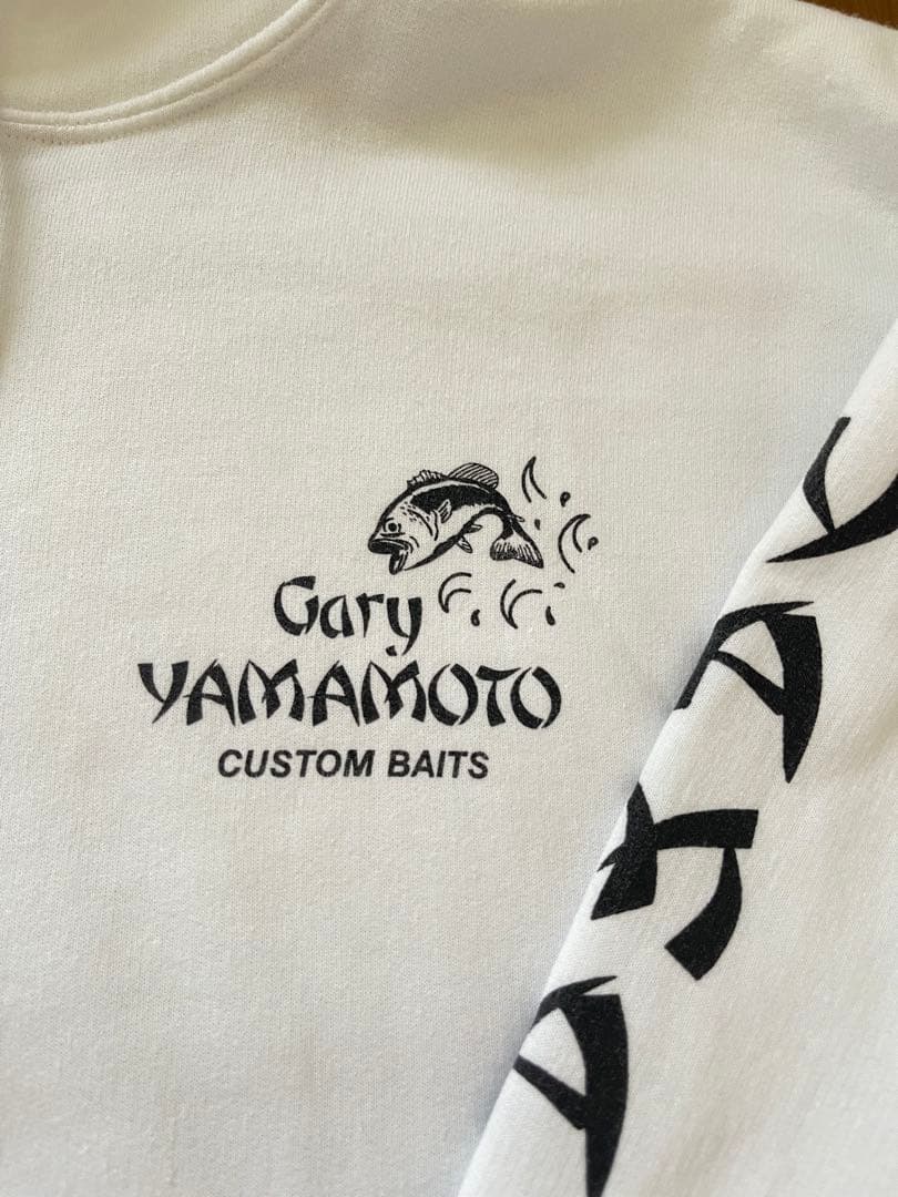 Gary Yamamoto パーカー ホワイト M