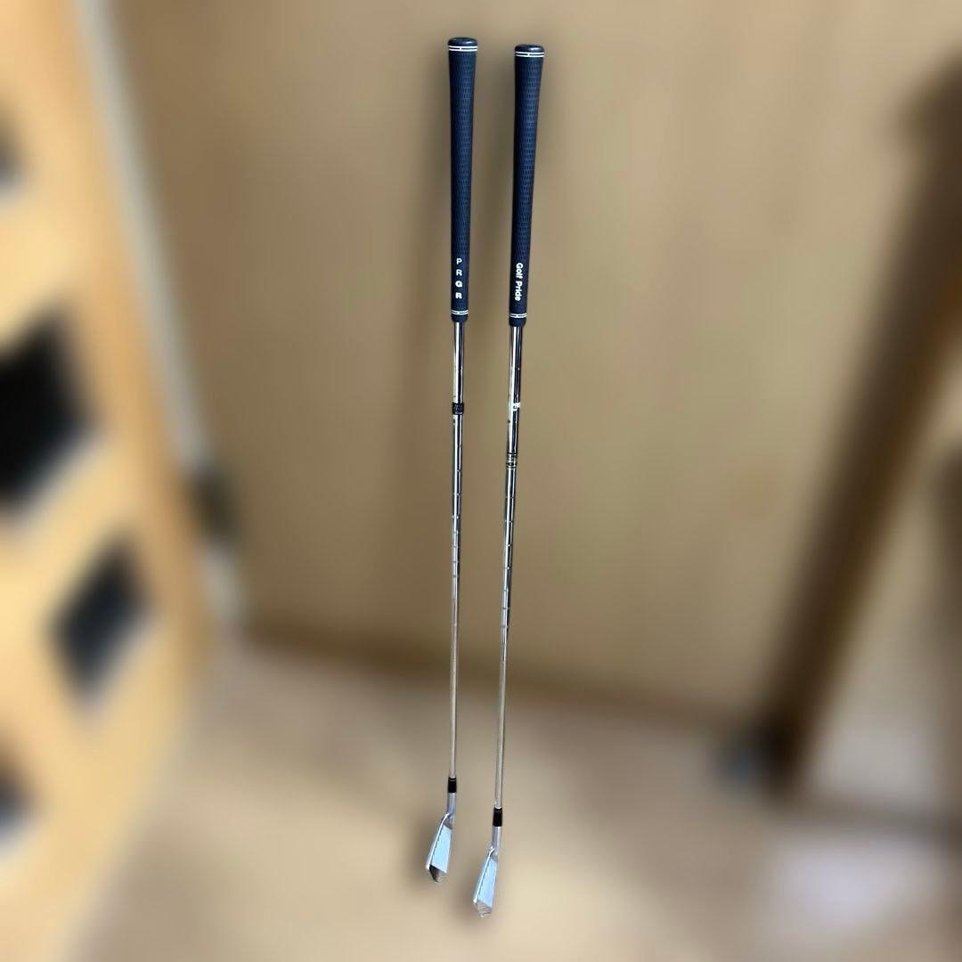 BS TS-201 3番アイアン、プロギア 4番アイアンの2本