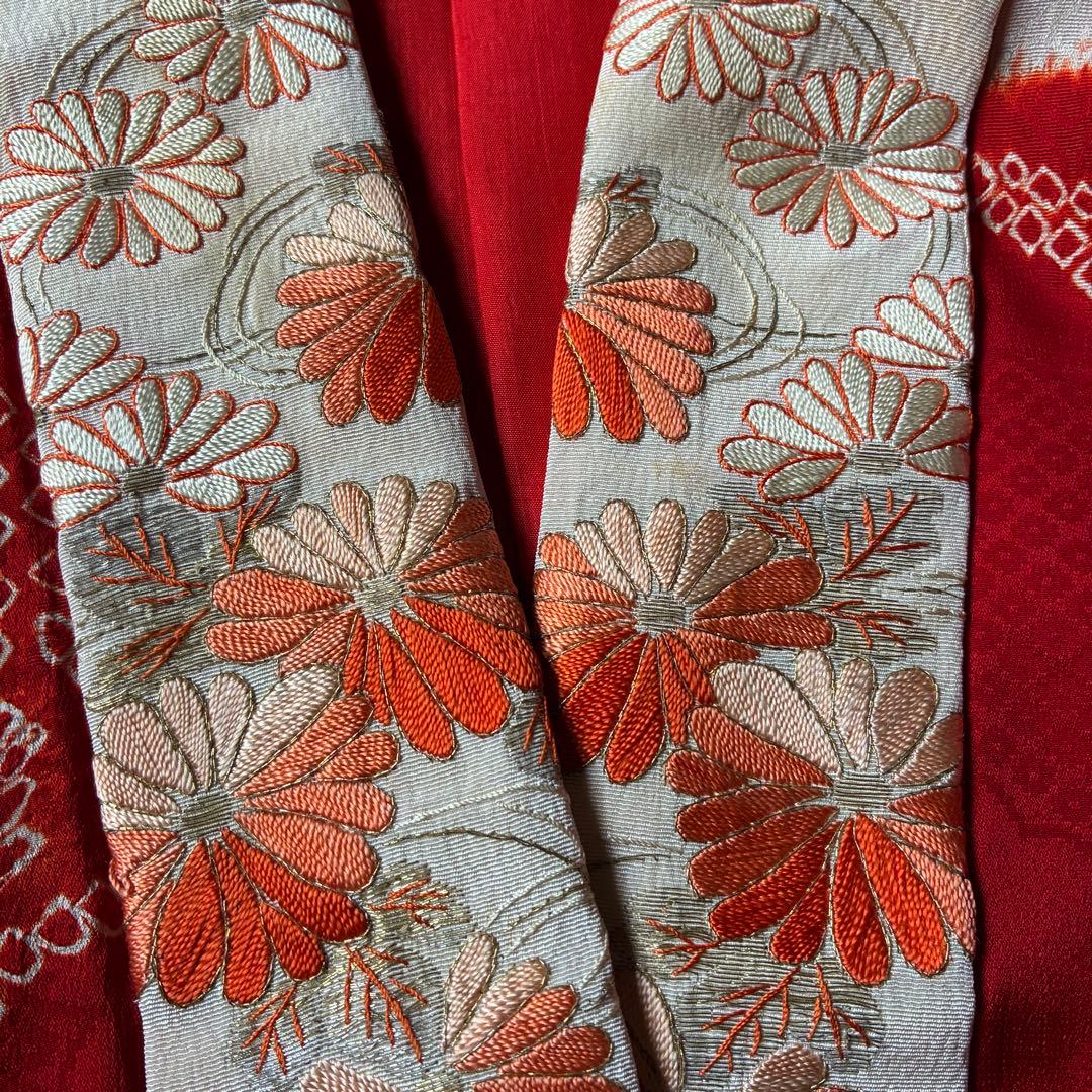 185 錦紗綸子等長襦袢10枚おまとめ売り材料正絹