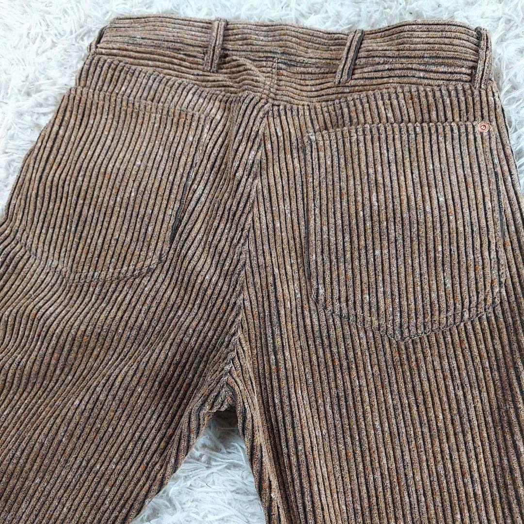 美品 定価5.24万 WYTHE donegal カラーネップコーデュロイパンツ