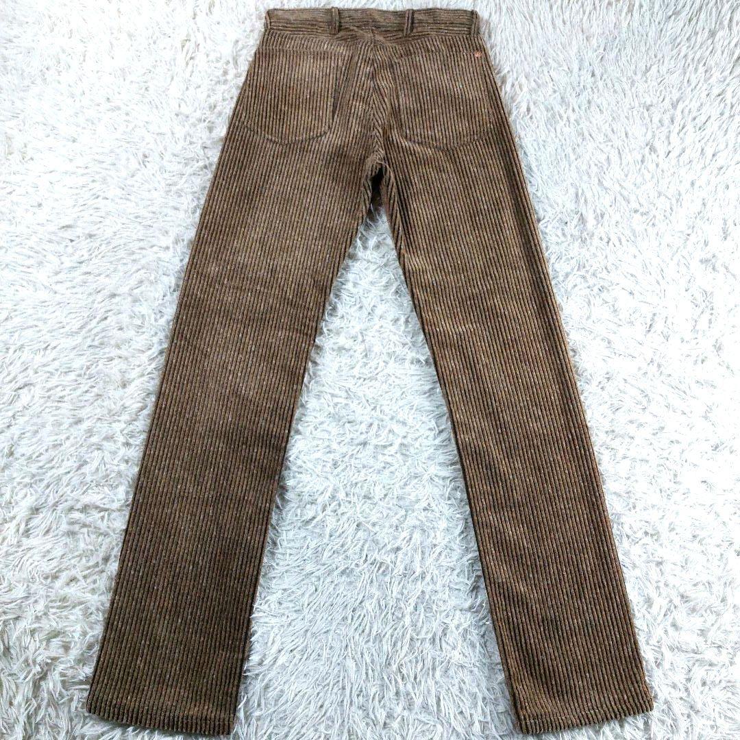 美品 定価5.24万 WYTHE donegal カラーネップコーデュロイパンツ