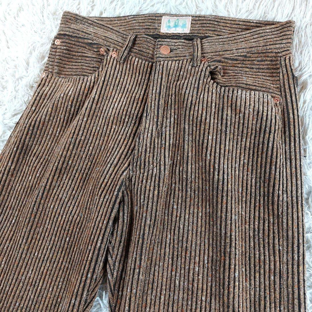 美品 定価5.24万 WYTHE donegal カラーネップコーデュロイパンツ