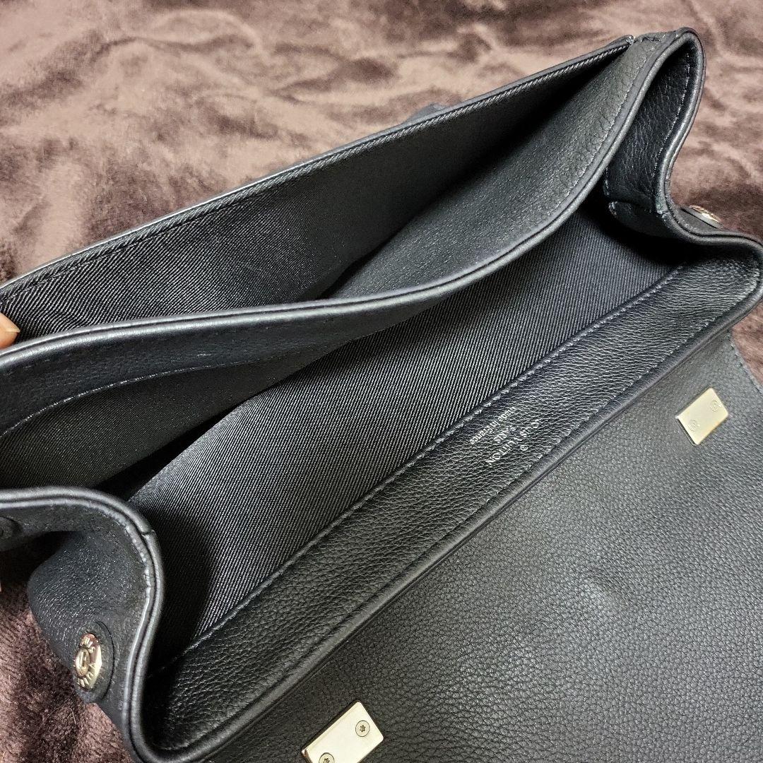 【最終値下げ】LOUIS VUITTON ブラックショルダーバッグ