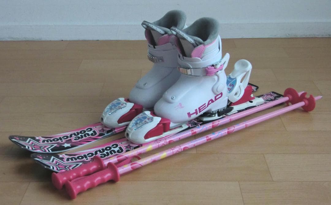 ■■11月限定■送料無料■希少サイズ■子供用スキーセット■板70/靴16.5■■