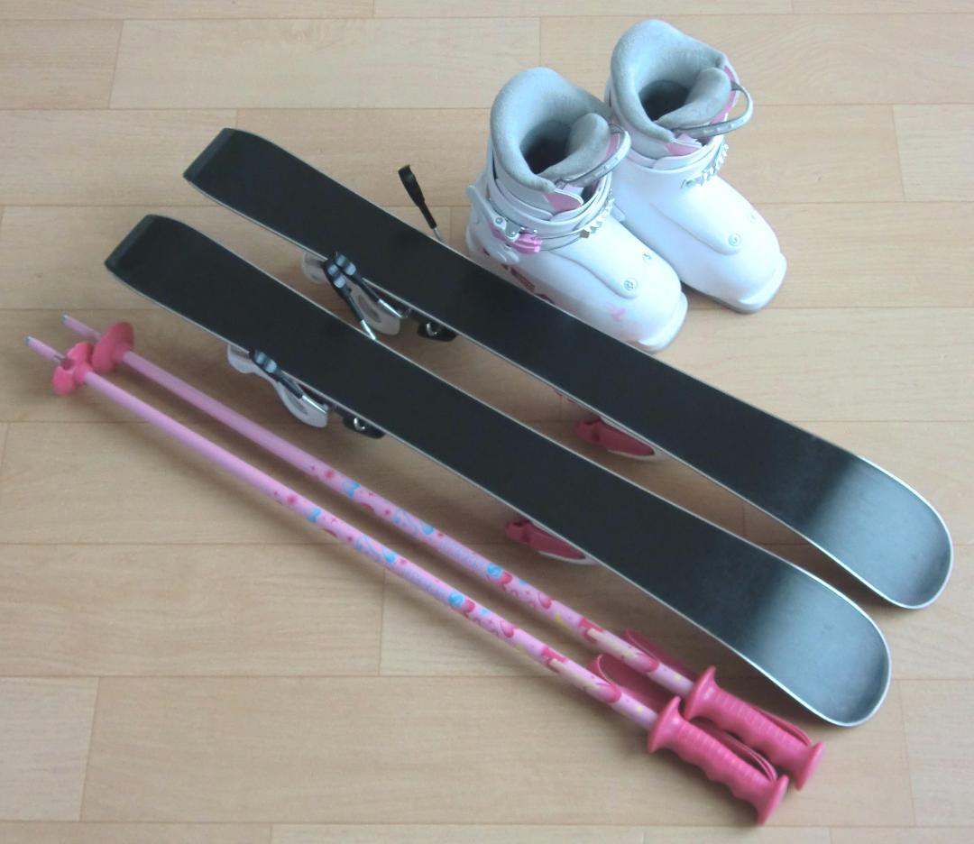 ■■11月限定■送料無料■希少サイズ■子供用スキーセット■板70/靴16.5■■