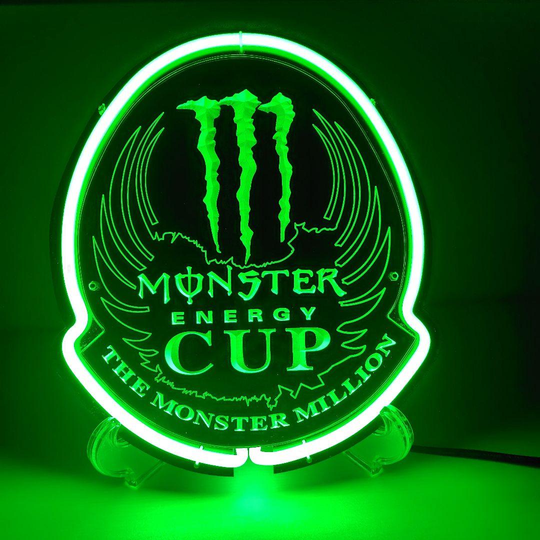 MONSTER ENERGY CUP 3Dネオン