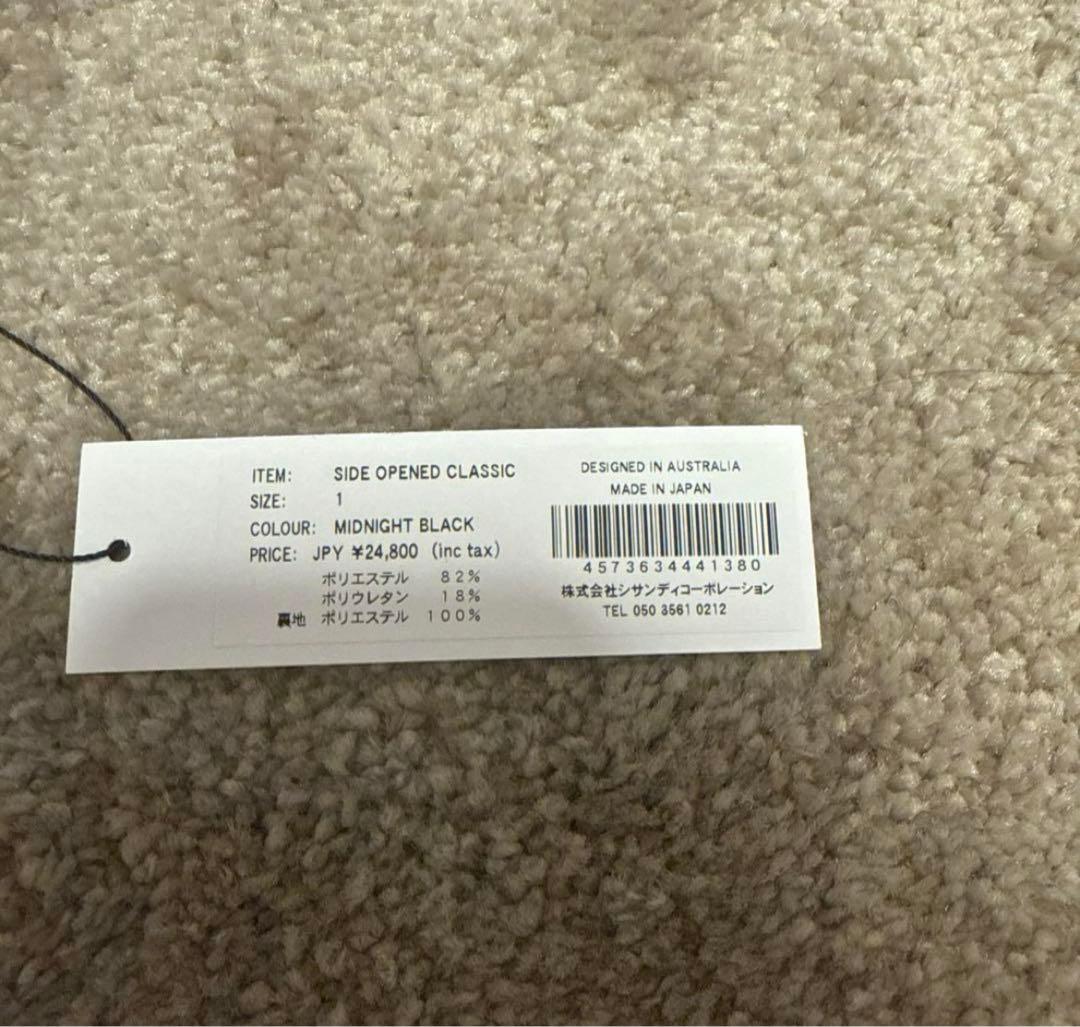 水着・ラッシュガード SIDE OPENED CLASSIC midnight black