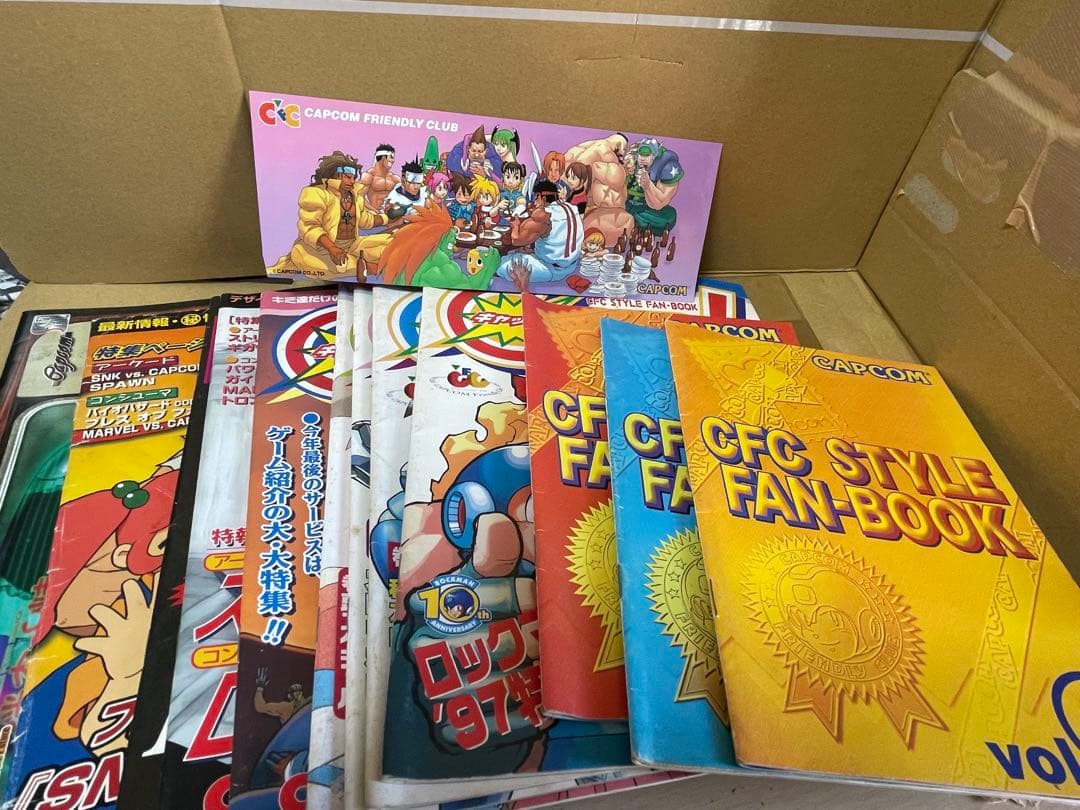 CFC CAP！　カプコンフレンドリークラブ　冊子バインダーセット