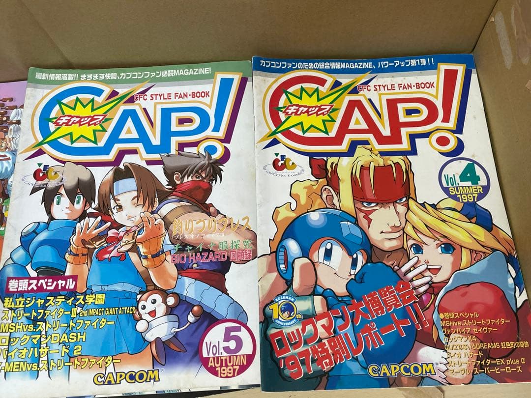 CFC CAP！　カプコンフレンドリークラブ　冊子バインダーセット