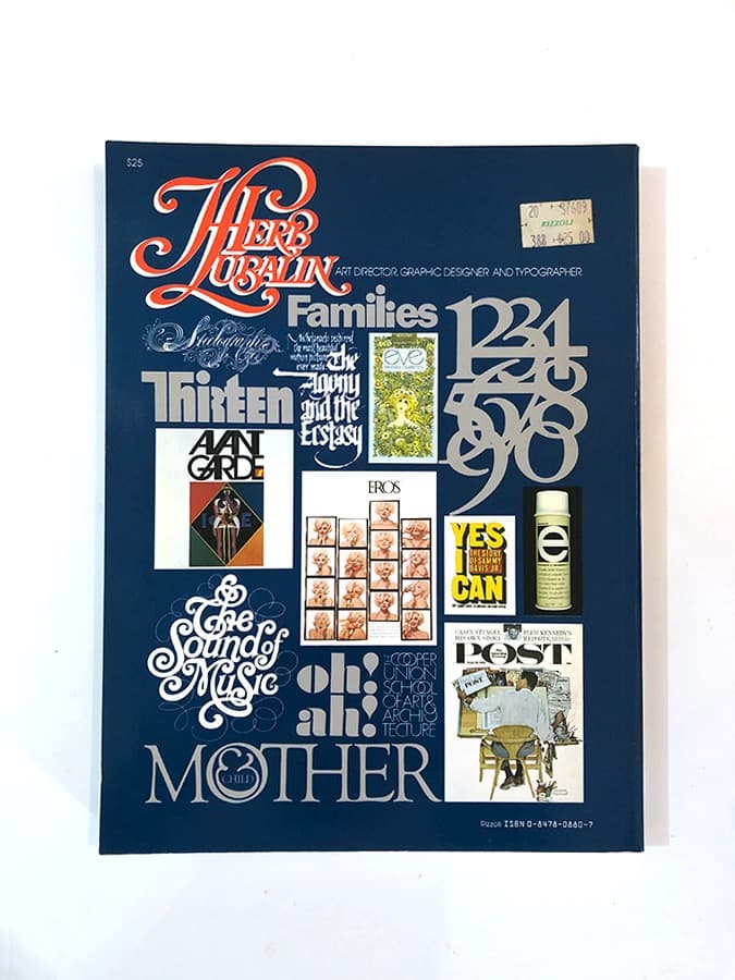 ハーブ・ルバーリン 作品集　Herb Lubalin