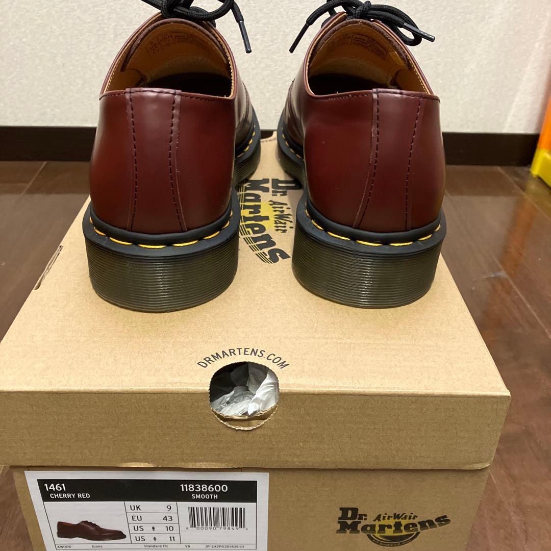 Dr. Martens 1461 3 ホール CHERRY RED 28cm