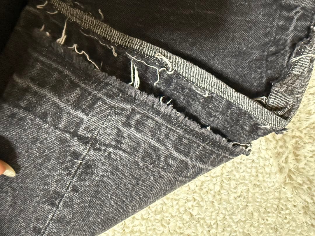 プランクプロジェクト　デニムサロペット　オーバーオール　ブラック