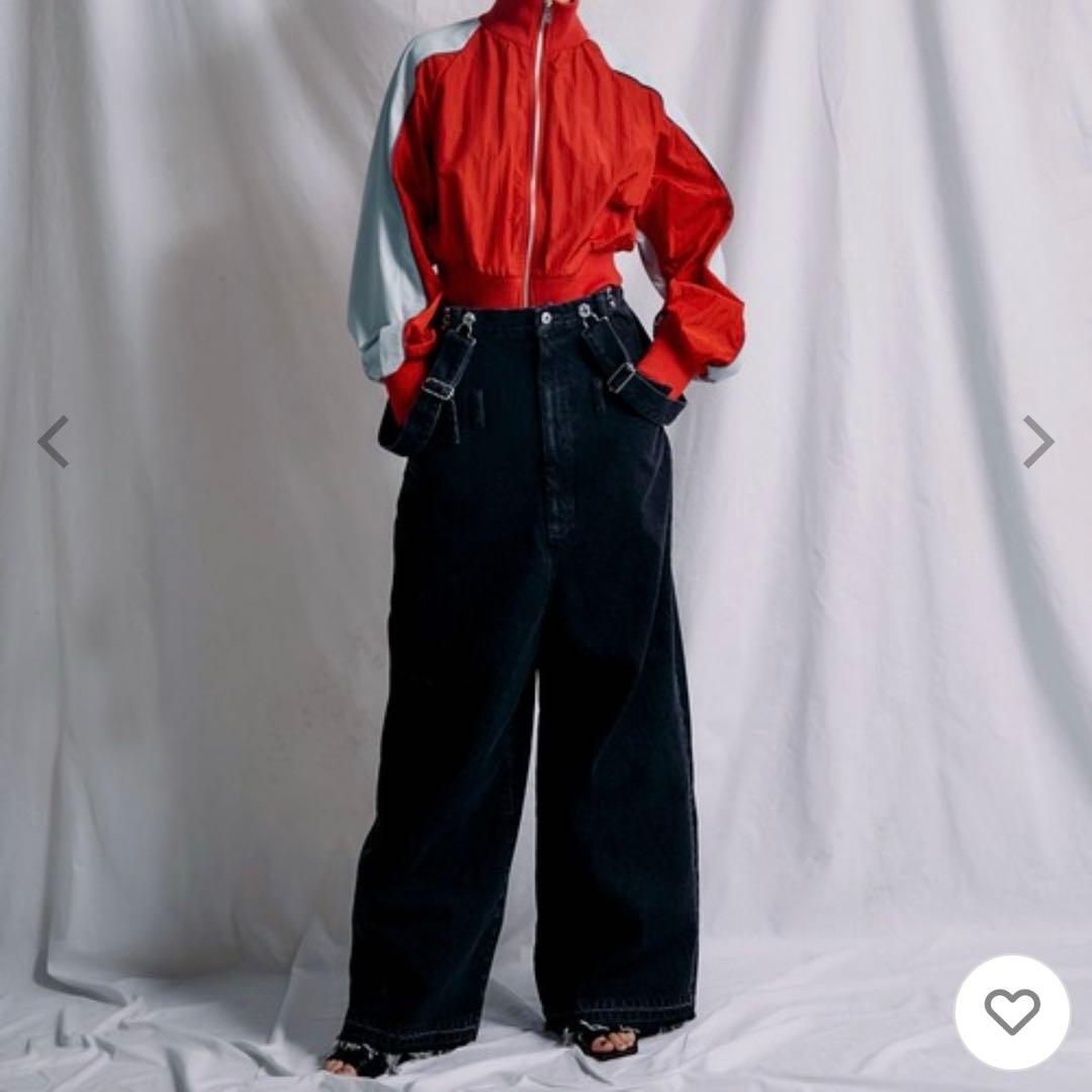 プランクプロジェクト　デニムサロペット　オーバーオール　ブラック