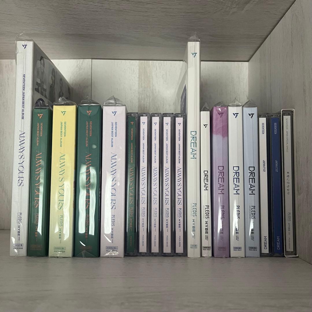 SEVENTEEN 日本 アルバム