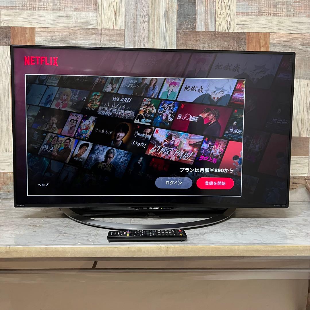 ta-taさん専用シャープ 4k40V型YouTube Netflix視聴可能