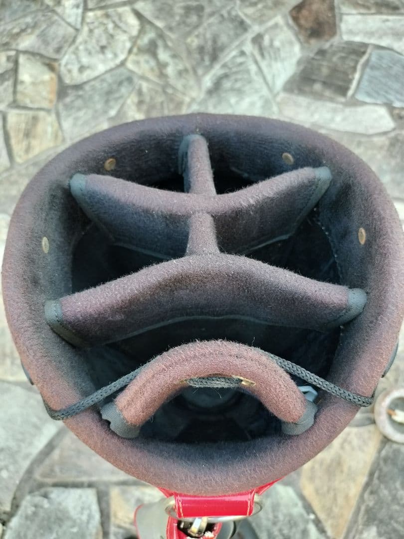 RomaRo シルバー/レッド キャディバッグ