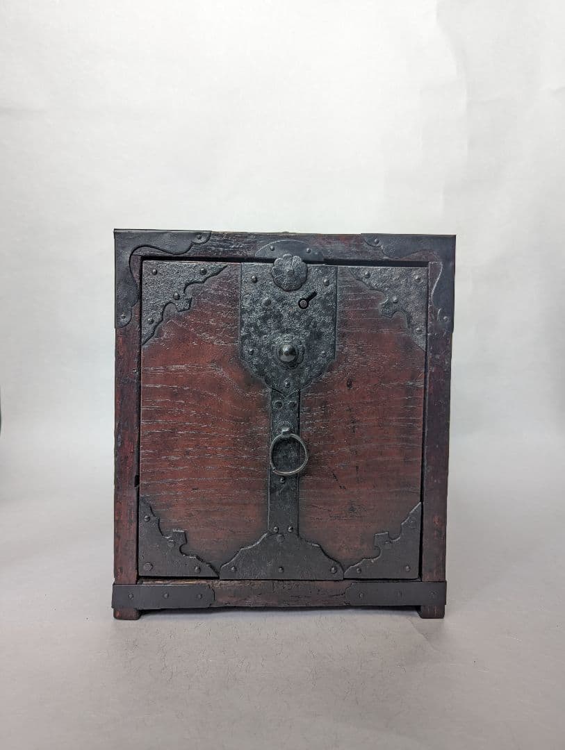 銭箱 古道具 アンティーク 小物入れ 貯金箱 古民具