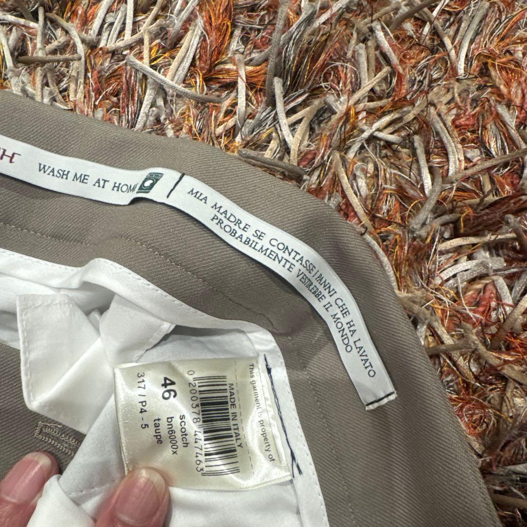 新品　BERWICH ベルウィッチ　スコッチ　オールシーズン　46 手洗可