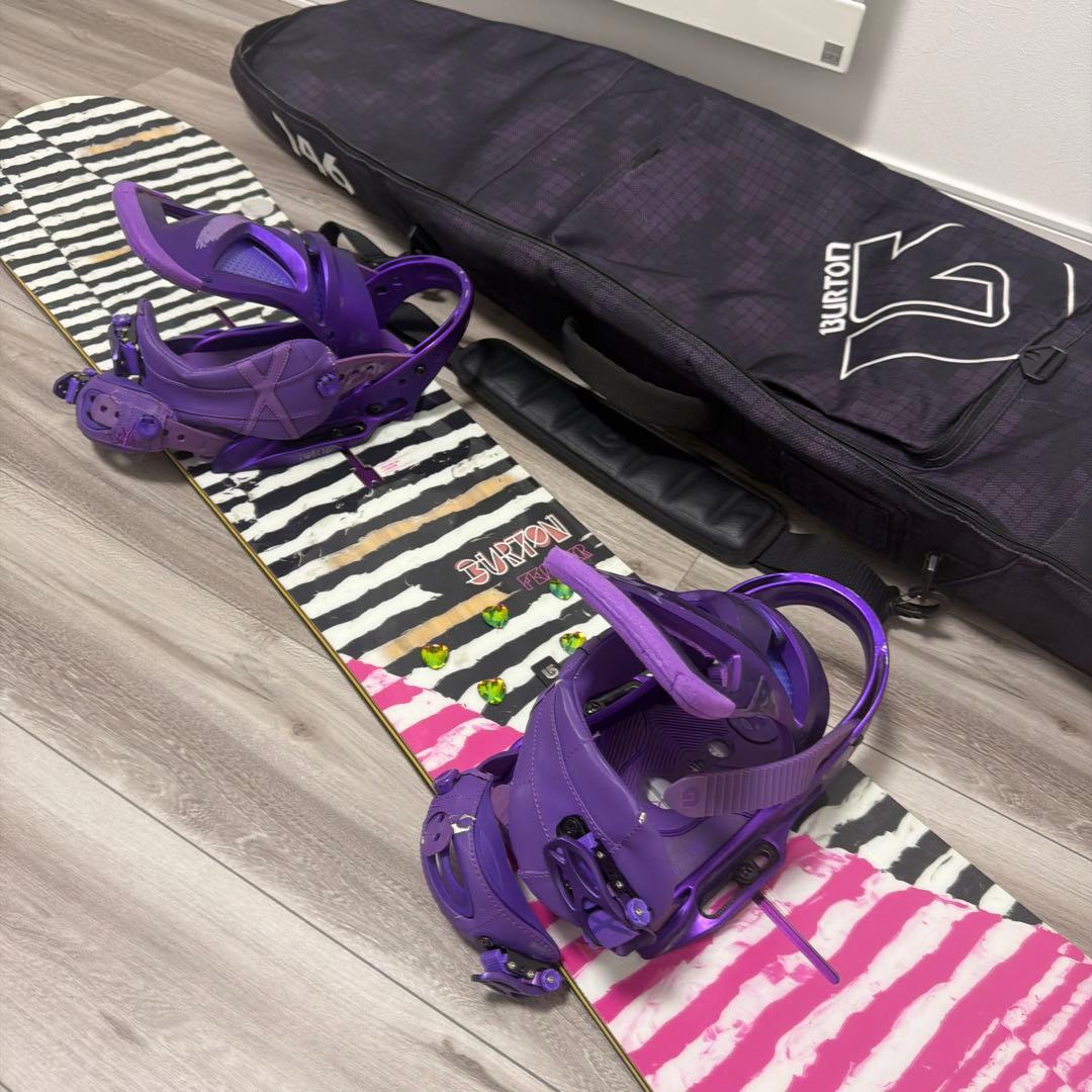 BURTON レディースフルセット■ボード140　ブーツ23.5