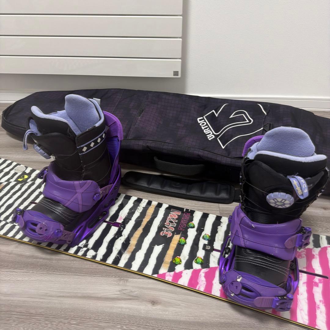 BURTON レディースフルセット■ボード140　ブーツ23.5