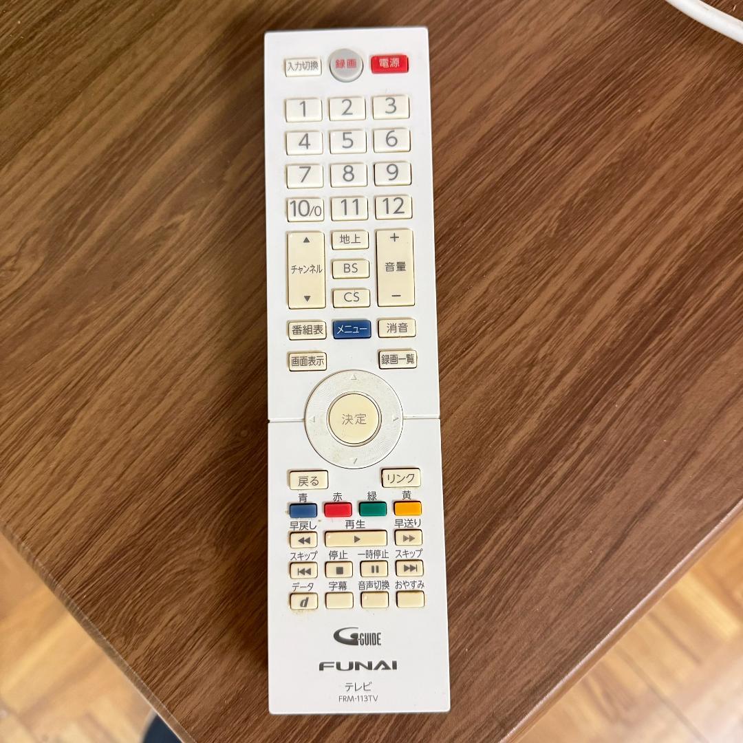 FUNAI フナイ テレビ 32型 2019年製 KT0002