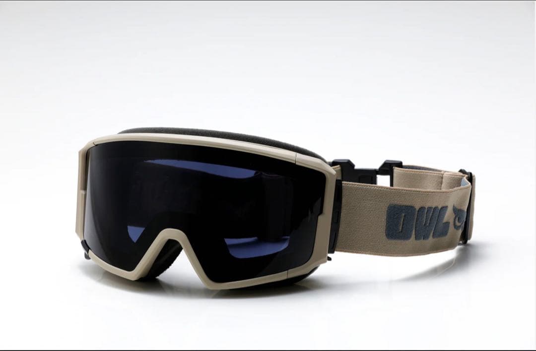 OWL OPTICAL ゴーグル ベージュ ベント跳ね上げ 未使用品
