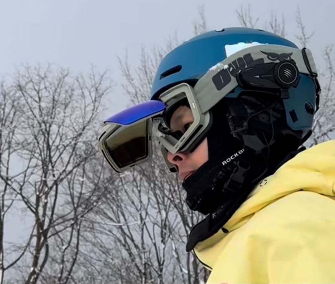 OWL OPTICAL ゴーグル ベージュ ベント跳ね上げ 未使用品