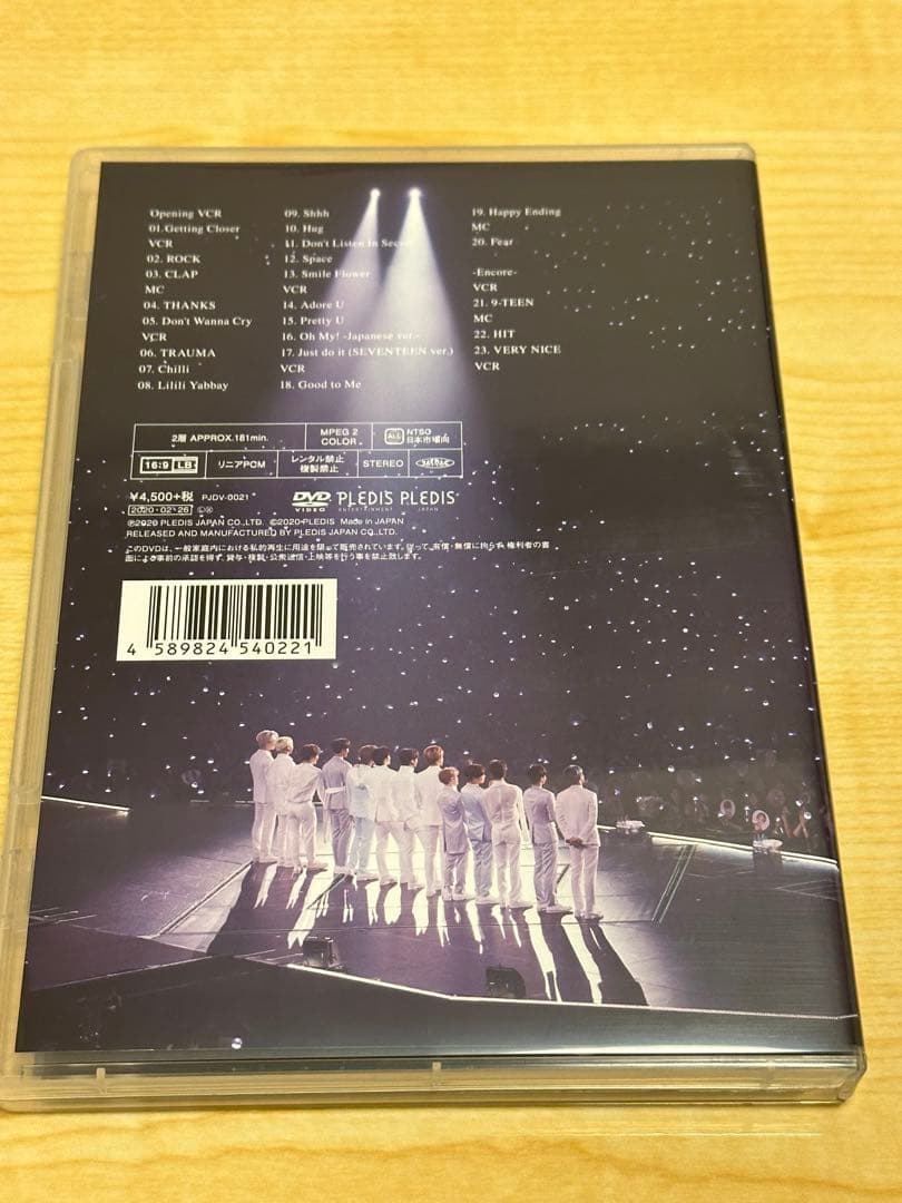値下げ‼️【SEVENTEEN】トレカ付き！Ode to you DVD