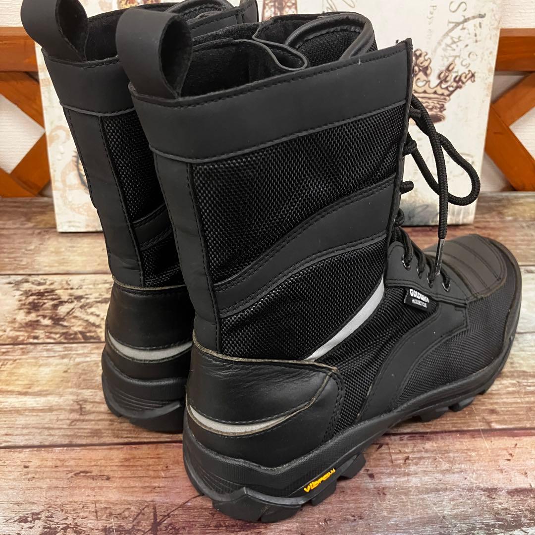 極美品 ゴールドウイン バイク用ブーツ ビブラムソール 防水透湿 26cm