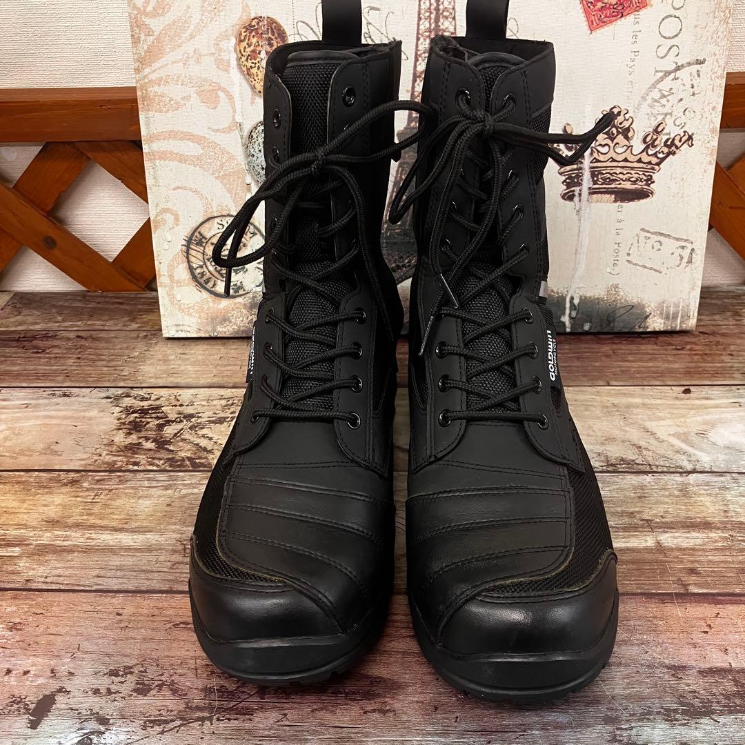 極美品 ゴールドウイン バイク用ブーツ ビブラムソール 防水透湿 26cm