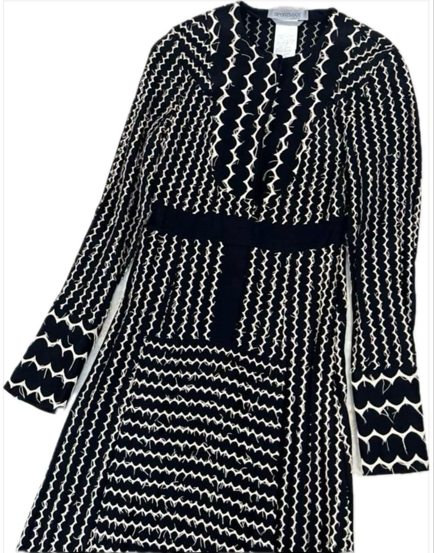 希少　マックスマーラ　上品　ロング　ワンピース　長袖