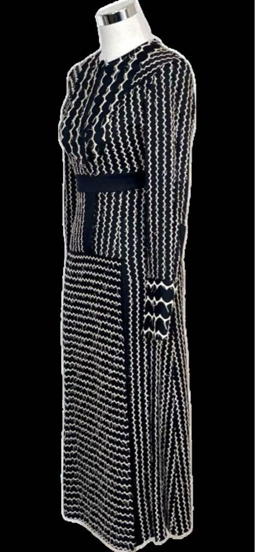 希少　マックスマーラ　上品　ロング　ワンピース　長袖