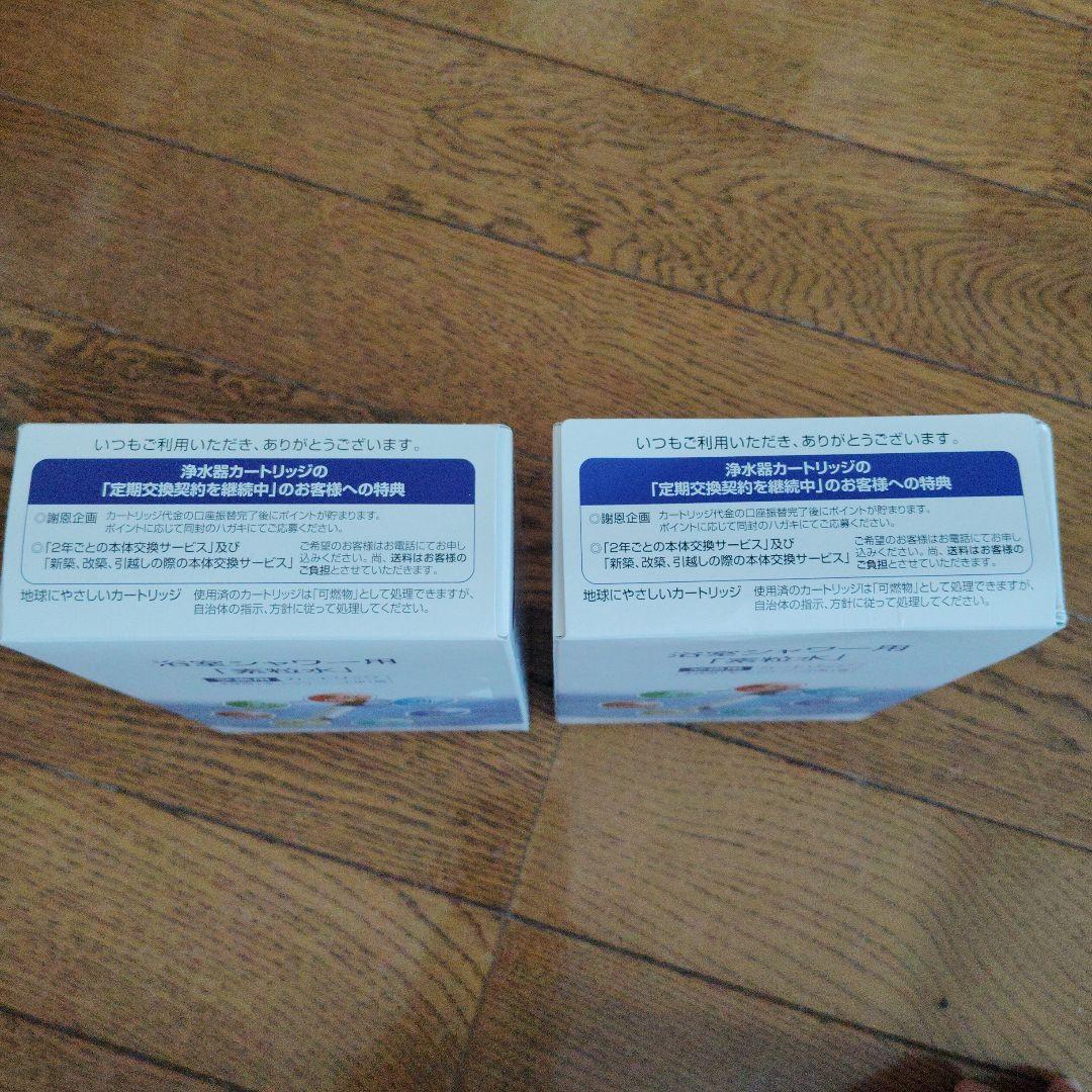 素粒水　シャワー用カートリッジ　2個セット