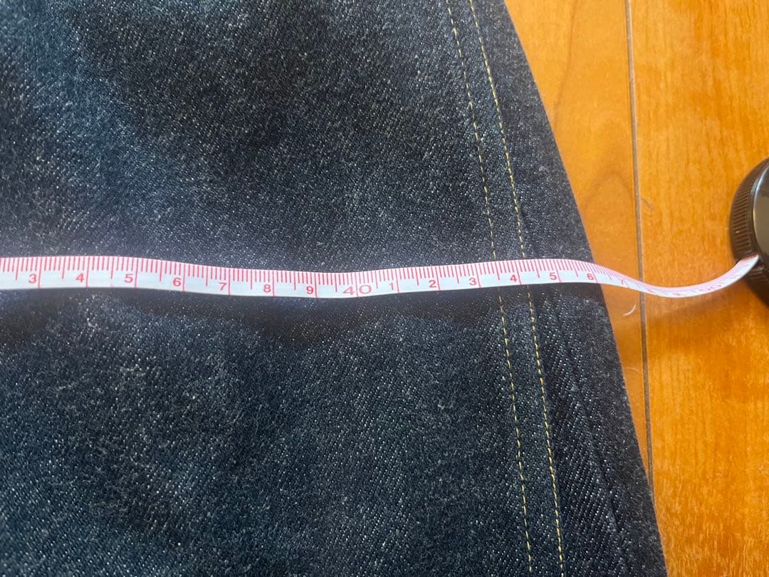 CHANEL ダークデニム ミニスカート