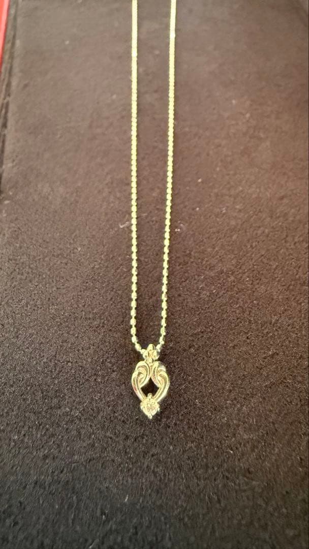 サマンサティアラ　K18ホワイトゴールドダイヤネックレス