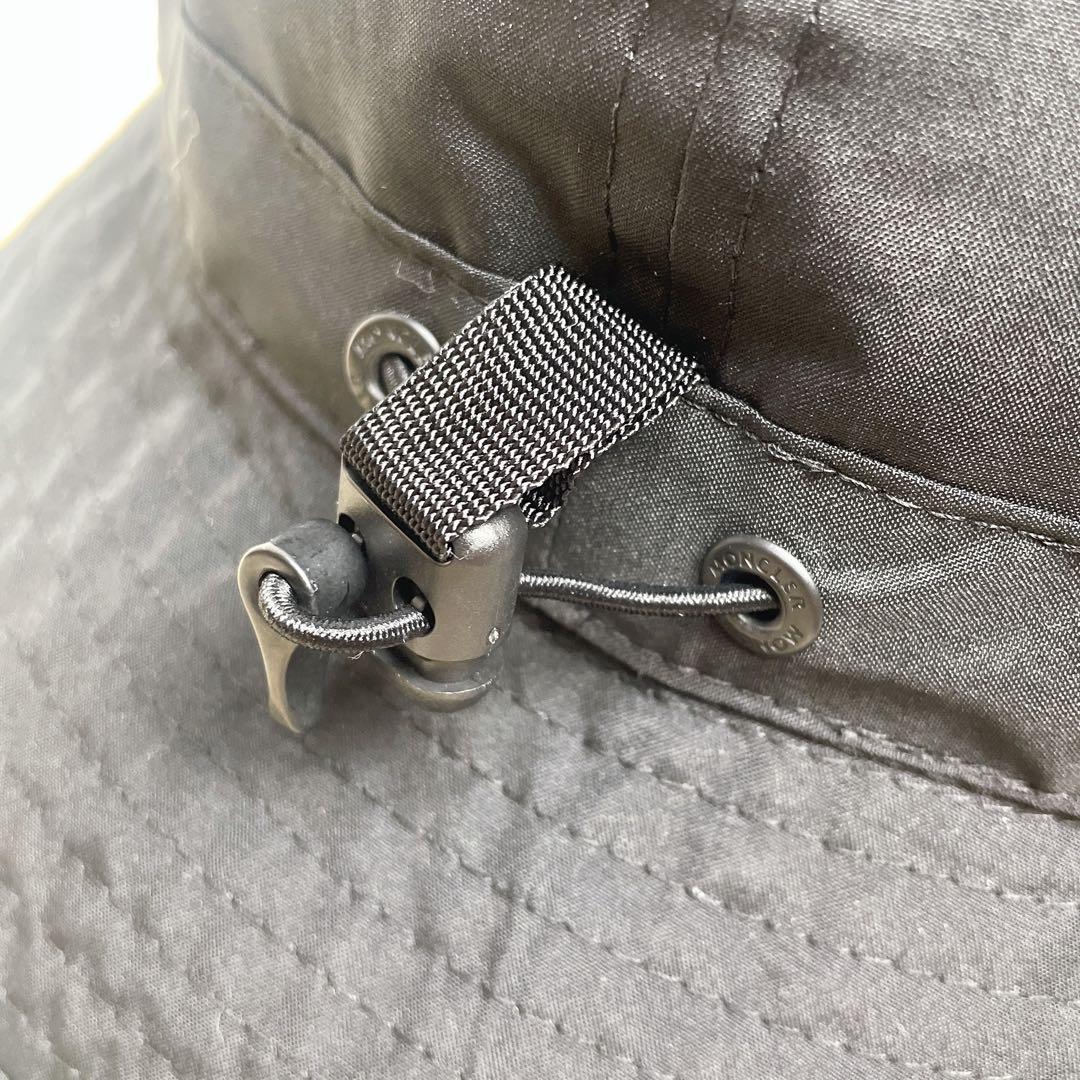 MONCLER HYKE バケットハット ブラック