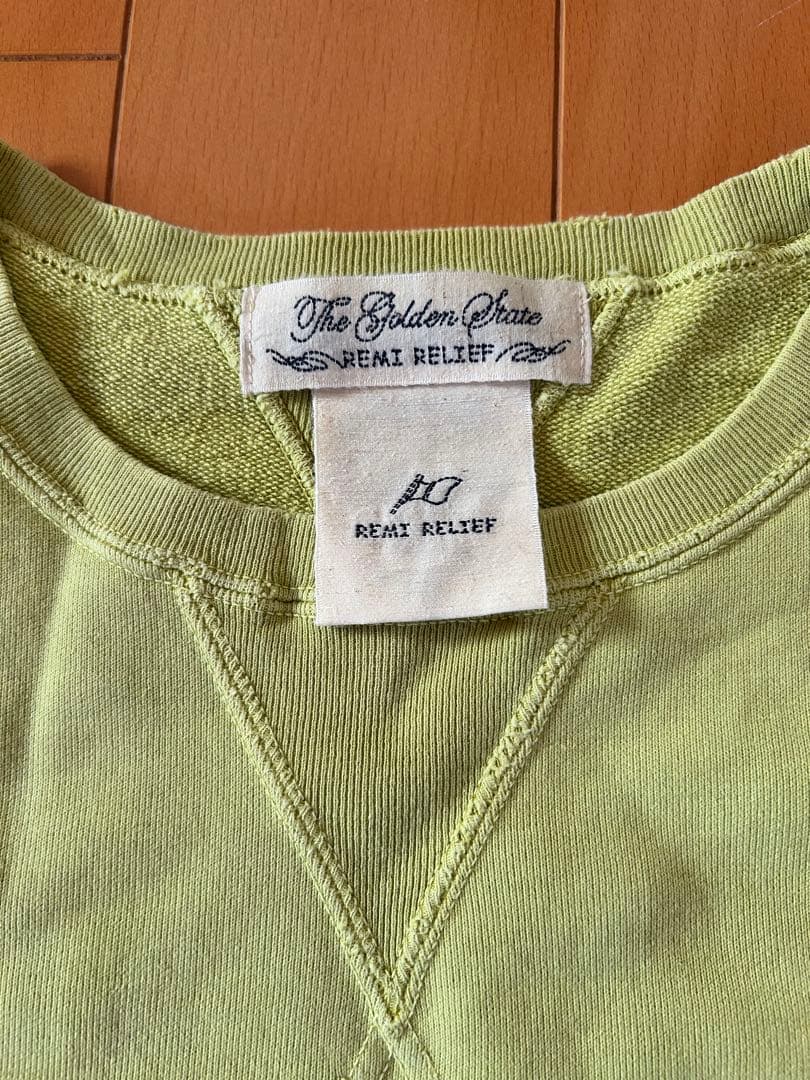 REMIRELIEF スウェットトレーナー
