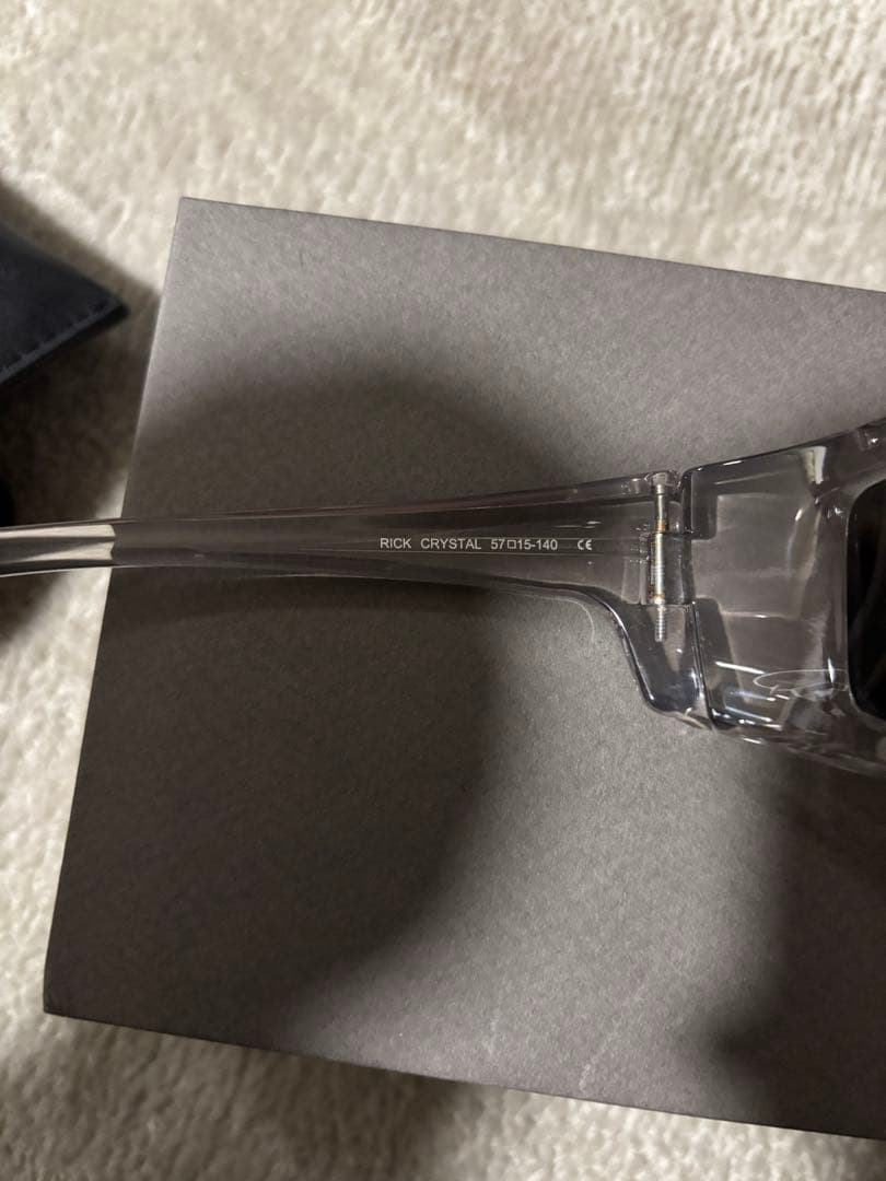 小物 Rick Owens crystal rick's sunglasses