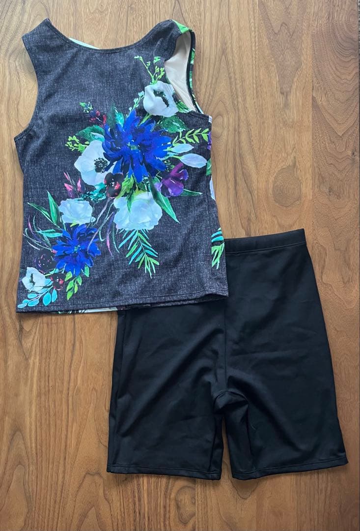 ワコール スイムウェア　セパレート水着 フルシェイプ ファスナー付き