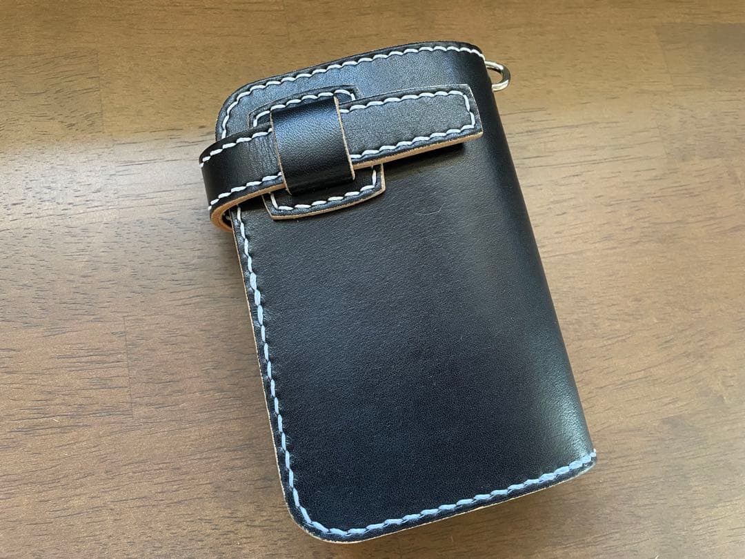 姫路レザー ミドルバイカーズウォレット