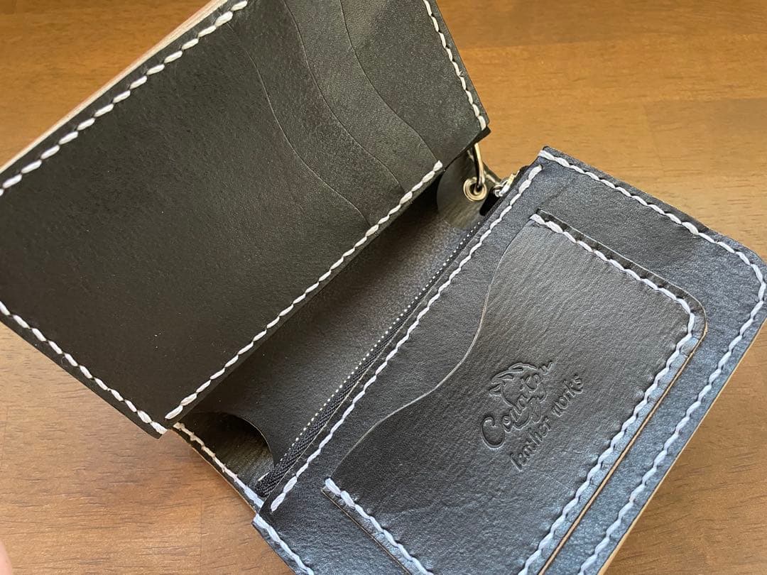 姫路レザー ミドルバイカーズウォレット